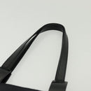 SAINT LAURENT Tote Bag Nylon Navy Silver Auth 137808-8