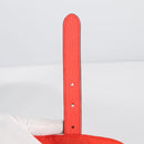 GUCCI GG Canvas Backpack Nylon Orange Silver 406361 Auth 137809-19