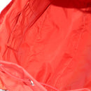 GUCCI GG Canvas Backpack Nylon Orange Silver 406361 Auth 137809-22