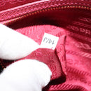 PRADA Shoulder Bag Safiano leather Pink Gold BT1010 Auth 137816-21