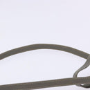 GUCCI Micro GG Supreme Shoulder Bag PVC Vintage Gray Silver Auth 137819-8