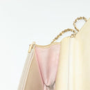 CHANEL Matelasse Chain Wallet Shoulder Bag Lamb Skin Gold Tone CC Auth 137823-21