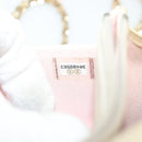 CHANEL Matelasse Chain Wallet Shoulder Bag Lamb Skin Gold Tone CC Auth 137823-24