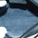 GUCCI GG Supreme Sherry Line Shoulder Bag PVC Navy Gold 119 02 087 Auth 137826-11