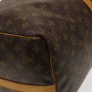 LOUIS VUITTON Monogram Keepall Bandouliere 55 Boston Bag M41414 LV Auth 137835-15