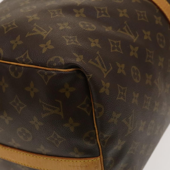LOUIS VUITTON Monogram Keepall Bandouliere 55 Boston Bag M41414 LV Auth 137835