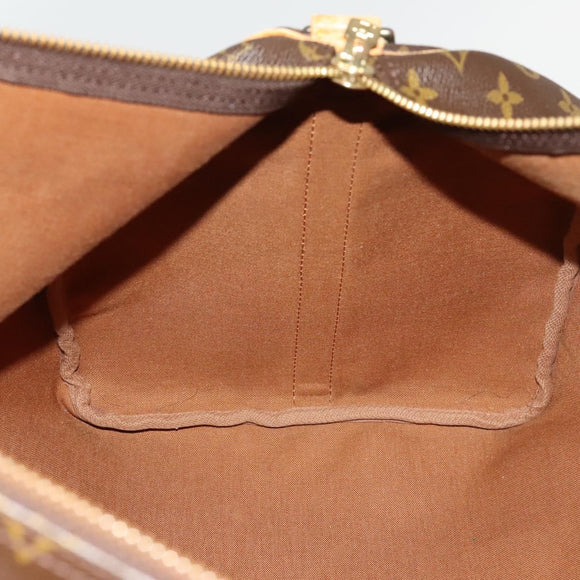 LOUIS VUITTON Monogram Keepall Bandouliere 55 Boston Bag M41414 LV Auth 137835