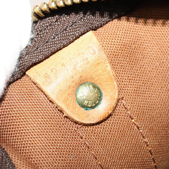 LOUIS VUITTON Monogram Keepall Bandouliere 55 Boston Bag M41414 LV Auth 137835