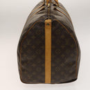 LOUIS VUITTON Monogram Keepall Bandouliere 55 Boston Bag M41414 LV Auth 137835-4