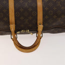 LOUIS VUITTON Monogram Keepall Bandouliere 55 Boston Bag M41414 LV Auth 137835-7