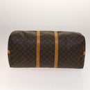 LOUIS VUITTON Monogram Keepall Bandouliere 55 Boston Bag M41414 LV Auth 137835-5