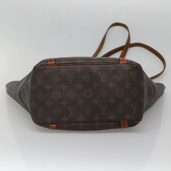 LOUIS VUITTON Monogram Sac Shopping Tote Bag M51108 LV Auth 137841