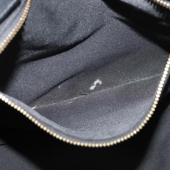 PRADA Camouflage Canapa GM Hand Bag Canvas Purple Gold Auth 137846