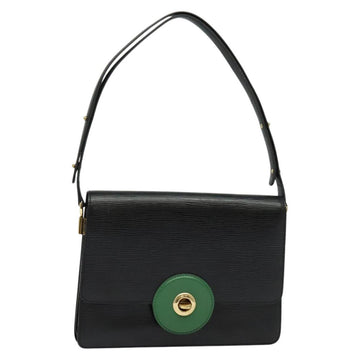 LOUIS VUITTON Epi Free Run Shoulder Bag Green Black M52414 LV Auth 137863