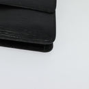 LOUIS VUITTON Epi Free Run Shoulder Bag Green Black M52414 LV Auth 137863-11