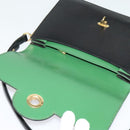 LOUIS VUITTON Epi Free Run Shoulder Bag Green Black M52414 LV Auth 137863-14