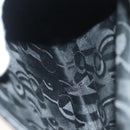 Salvatore Ferragamo Gancini Shoulder Bag Leather Black Gold Auth 137871-19