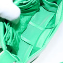 BOTTEGA VENETA Candy Cassette Shoulder Bag Leather Green Auth 137872-11