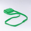 BOTTEGA VENETA Candy Cassette Shoulder Bag Leather Green Auth 137872-7