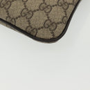 GUCCI GG Supreme Shoulder Bag PVC Beige Gold 201538 Auth 137883-15