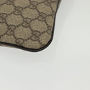 GUCCI GG Supreme Shoulder Bag PVC Beige Gold 201538 Auth 137883-16