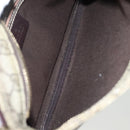 GUCCI GG Supreme Shoulder Bag PVC Beige Gold 201538 Auth 137883-11