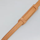 LOUIS VUITTON Adjustable Shoulder Strap Leather 34.6""-42.5"" Beige Auth 137897-6