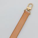 LOUIS VUITTON Adjustable Shoulder Strap Leather 34.6""-42.5"" Beige Auth 137897-7