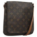 LOUIS VUITTON Monogram Musette Salsa Long Shoulder Bag M51387 LV Auth 137898-1
