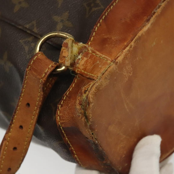 LOUIS VUITTON Monogram Montsouris GM Backpack M51135 LV Auth 137907