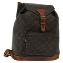 LOUIS VUITTON Monogram Montsouris GM Backpack M51135 LV Auth 137907-1