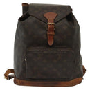 LOUIS VUITTON Monogram Montsouris GM Backpack M51135 LV Auth 137907-13