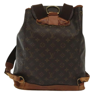 LOUIS VUITTON Monogram Montsouris GM Backpack M51135 LV Auth 137907 - 0