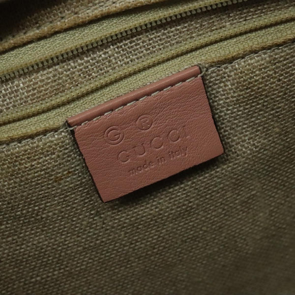 GUCCI Micro GG Canvas Micro Guccissima Bag Leather Outlet 449655 Auth 137915