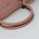GUCCI Micro GG Canvas Micro Guccissima Bag Leather Outlet 449655 Auth 137915-7