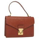 LOUIS VUITTON Epi Concorde Hand Bag Brown M52133 LV Auth 137918-1