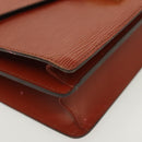 LOUIS VUITTON Epi Concorde Hand Bag Brown M52133 LV Auth 137918-11