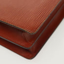 LOUIS VUITTON Epi Concorde Hand Bag Brown M52133 LV Auth 137918-13