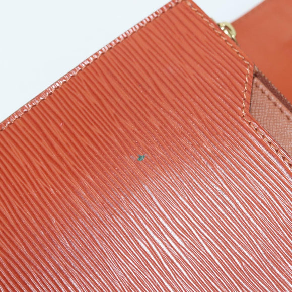 LOUIS VUITTON Epi Concorde Hand Bag Brown M52133 LV Auth 137918