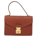 LOUIS VUITTON Epi Concorde Hand Bag Brown M52133 LV Auth 137918-2