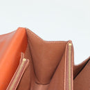 LOUIS VUITTON Epi Concorde Hand Bag Brown M52133 LV Auth 137918-20