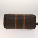 LOUIS VUITTON Monogram Keepall Bandouliere 50 Boston Bag M41416 LV Auth 137921-5