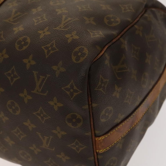 LOUIS VUITTON Monogram Keepall Bandouliere 50 Boston Bag M41416 LV Auth 137921