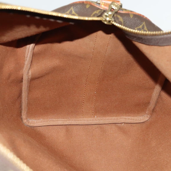 LOUIS VUITTON Monogram Keepall Bandouliere 50 Boston Bag M41416 LV Auth 137921