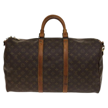 LOUIS VUITTON Monogram Keepall Bandouliere 50 Boston Bag M41416 LV Auth 137921 - 0