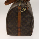 LOUIS VUITTON Monogram Keepall Bandouliere 50 Boston Bag M41416 LV Auth 137921-3