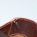 LOUIS VUITTON Monogram Vernis Reade MM Hand Bag Bronze M91143 LV Auth 137923-10