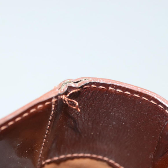 LOUIS VUITTON Monogram Vernis Reade MM Hand Bag Bronze M91143 LV Auth 137923