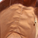 LOUIS VUITTON Monogram Vernis Reade MM Hand Bag Bronze M91143 LV Auth 137923-21