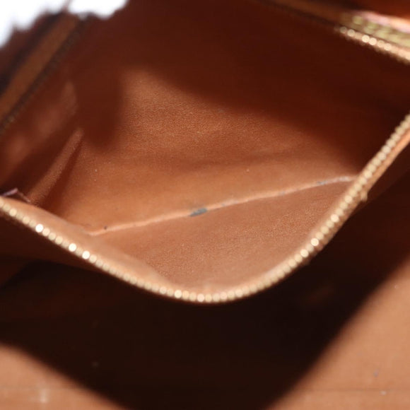 LOUIS VUITTON Monogram Vernis Reade MM Hand Bag Bronze M91143 LV Auth 137923